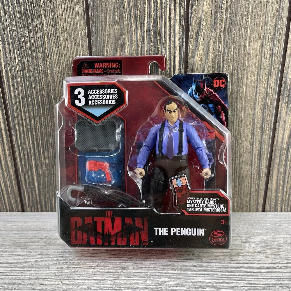 The Batman DC Penguin Spin Master Action Figure New In Package